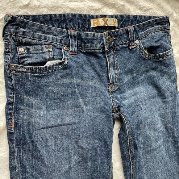 Roxy Denim Flap Pockets Capri - Women’s 13 - Picture 4 of 6